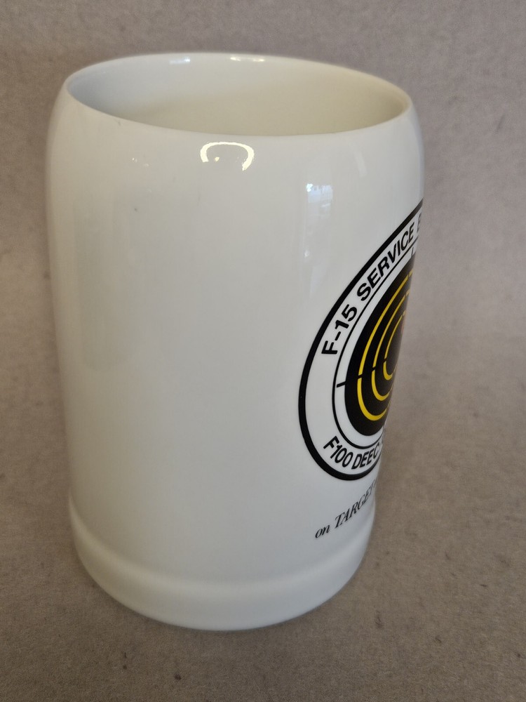 F-15 Service Evaluation Mug Stein Air Force Military