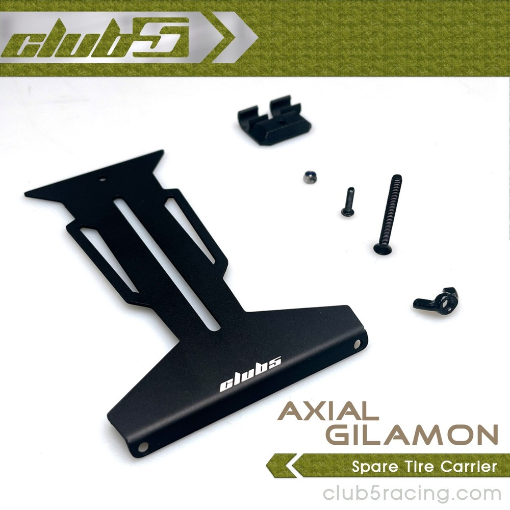 Spare Tire Bracket for Axial AXP8 Gilamon