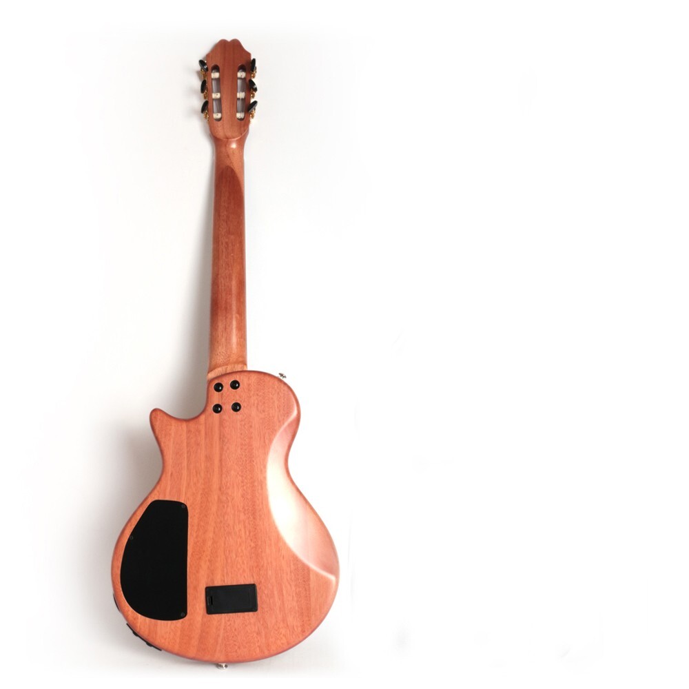 electric classical guitar Silent nylon string travel portable built in effect