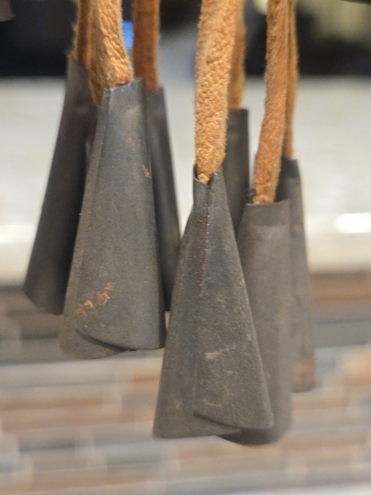 Vintage Miniature Native American Apache Burden Basket with Tipped Tassels