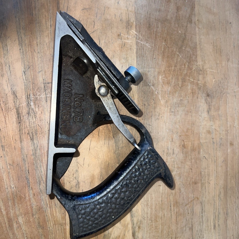 Stanley No. 78 Rebate Plane. Converted to a Chisel Plane.