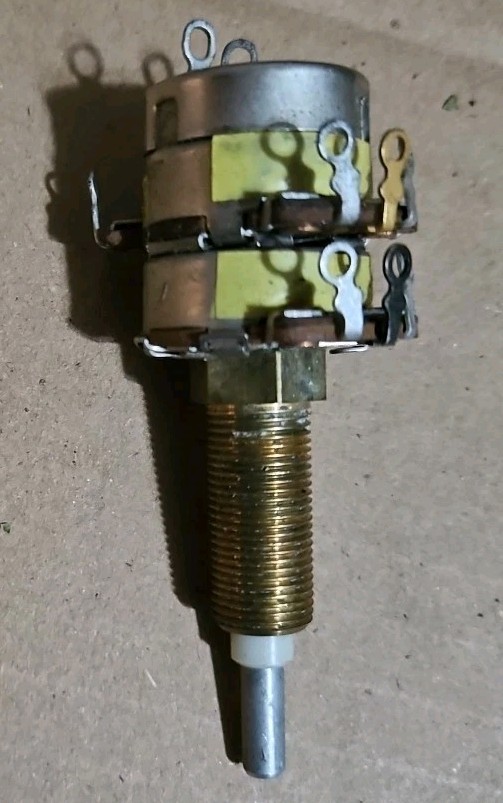Potentiometer Control Switch 7308960 1376830 Vintage Electronics Free Shipping!