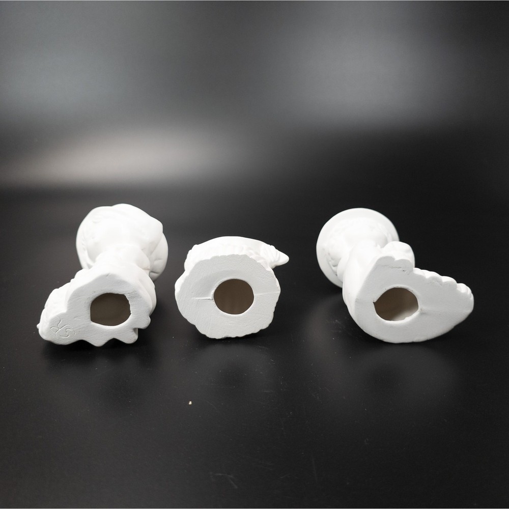 Unpainted Ceramic Figures - DIY Craft Decor