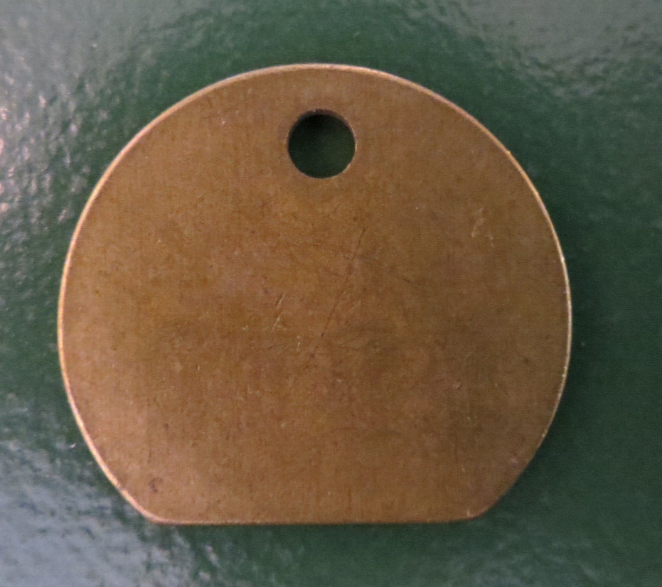 HATFIELD TOKEN / COLLIERY PIT CHECK marked HATFIELD 2312