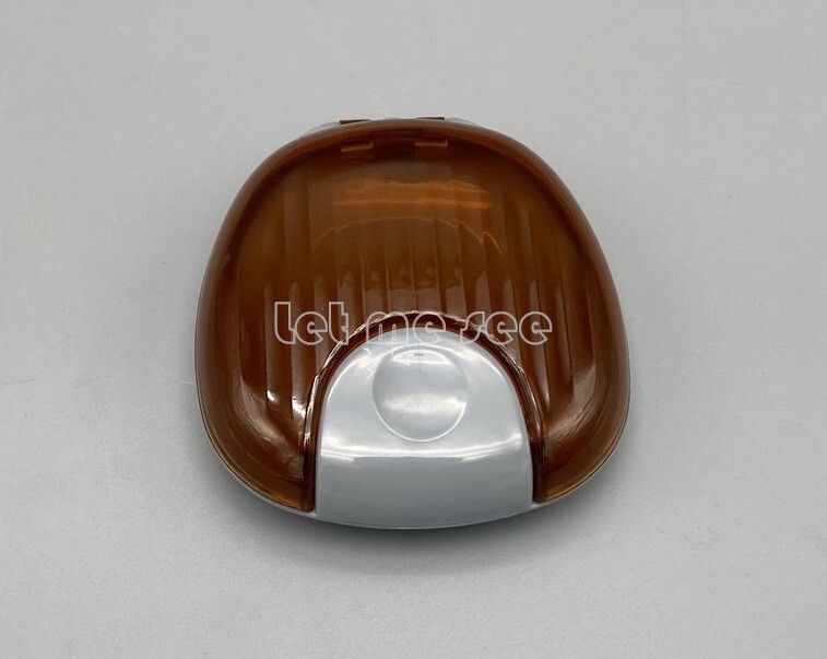 Dental Plastic Orthodontic Teeth Retainer Aligner Case Denture Storage Box