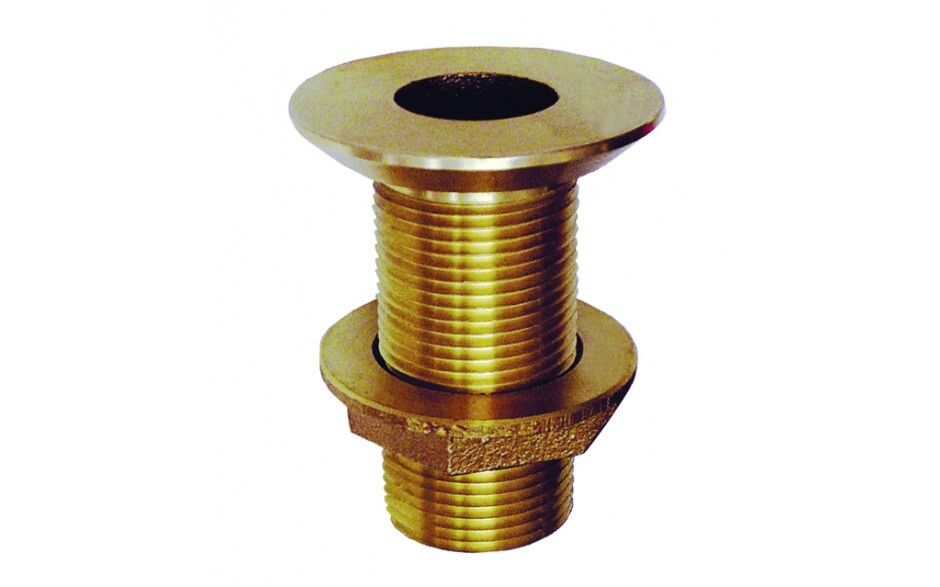 Groco 1-1/2" NPS NPT Combo Flush Thru Hull