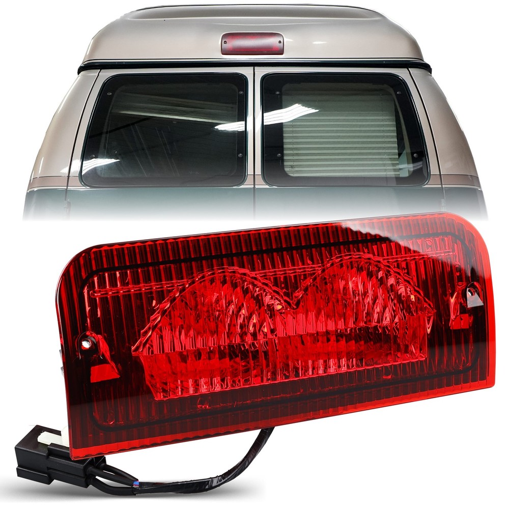 Third 3rd Brake Light Cargo Light Lamp Bar For 99-02 Ford E-150 E-250 E-350 E450