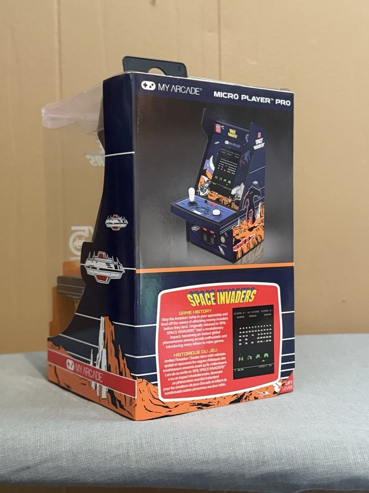 My Arcade Space Invaders Micro Player Pro Portable Retro Arcade 45th Anniversary