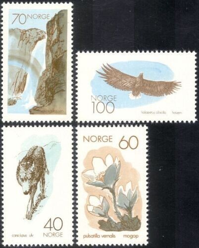 Norway, Nature Conservation Year, 1970, MNH