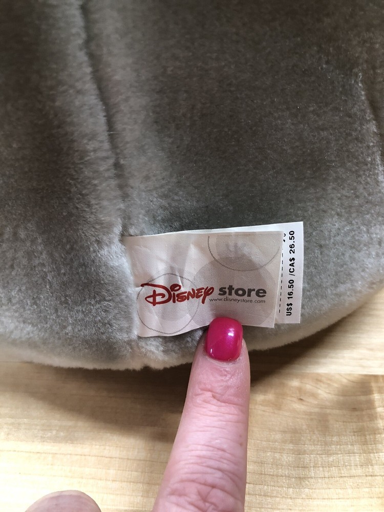 Disney Store Thumper Rabbit Easter Basket Bunny Plush W/ Easter Grass