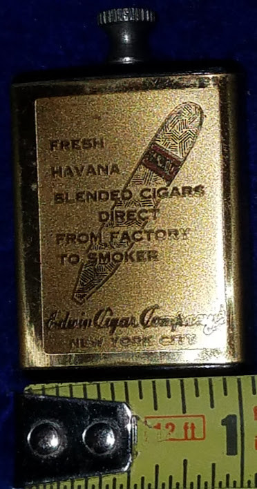 EDWIN CIGAR ADVERTISEMENT LIGHTER