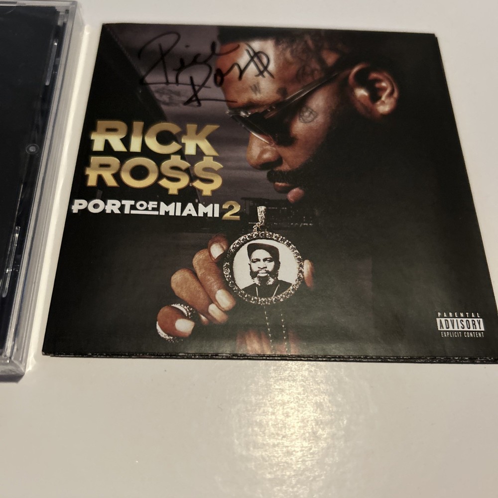 Rick Ross Signed CD Booklet with CD