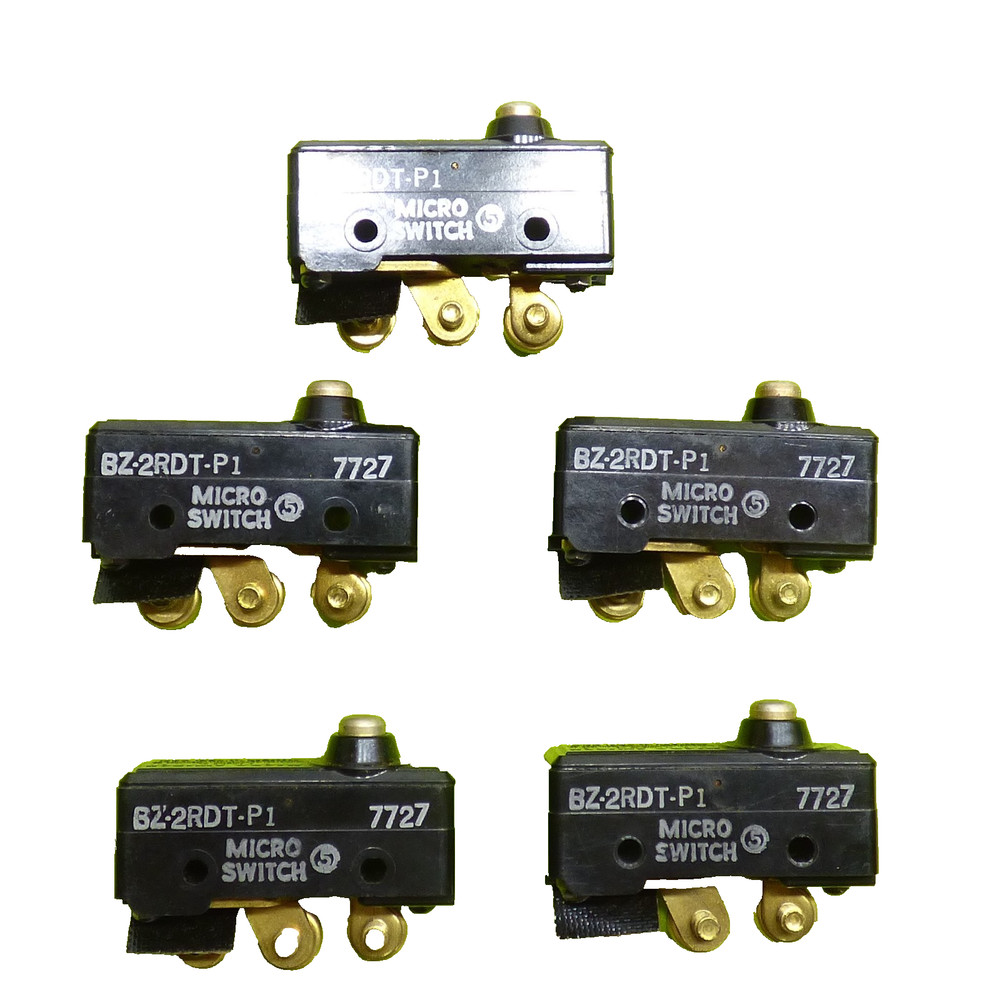 5 Honeywell micro switch bz-2rdt-p1 microswitch