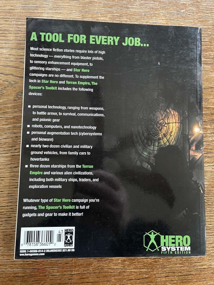 Spacers Toolkit - A Sourcebook for Star Hero