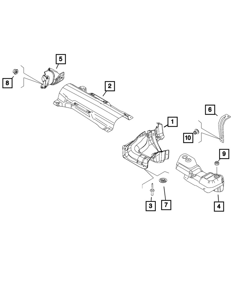 Genuine Mopar Rivet 68201976AA