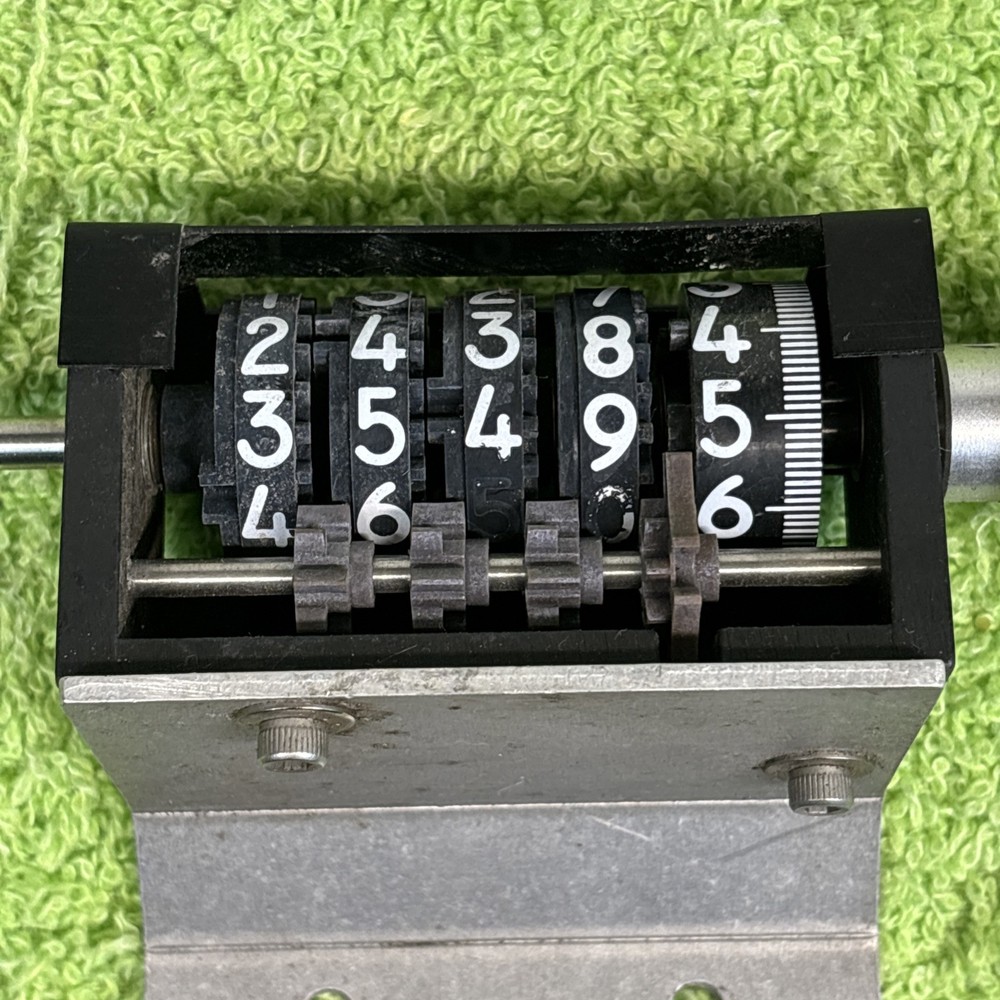 veeder root counter mechanical 5-digit