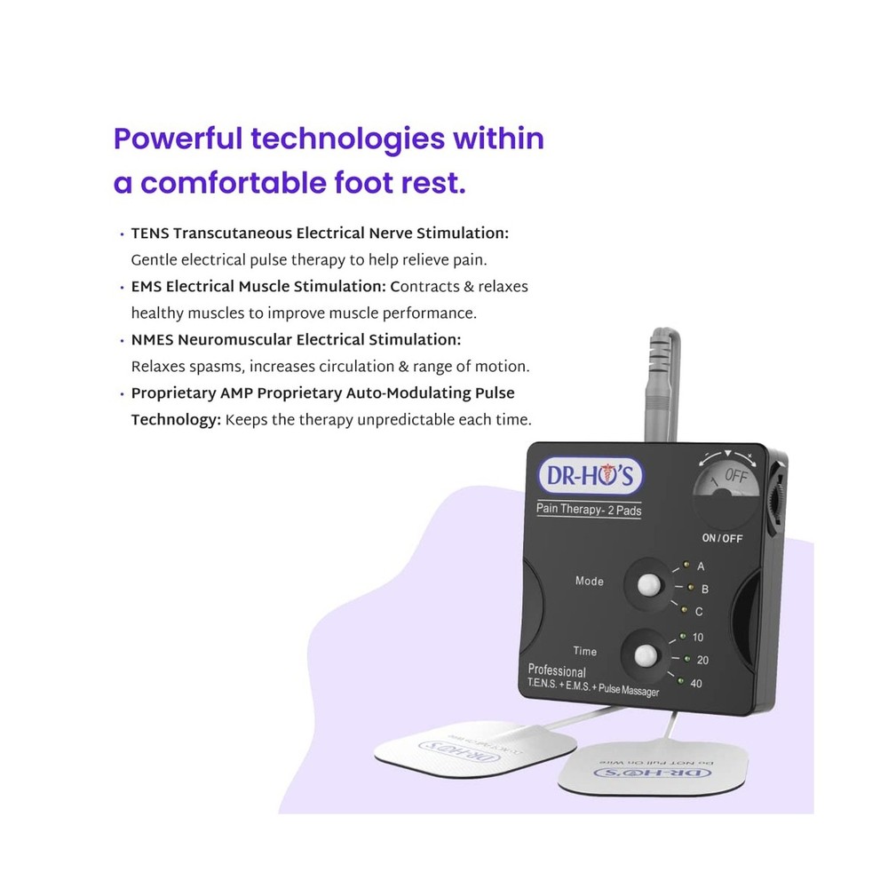 Dr Ho's Circulation Promoter XP Essential Package - EMS and TENS Machine, AMP...