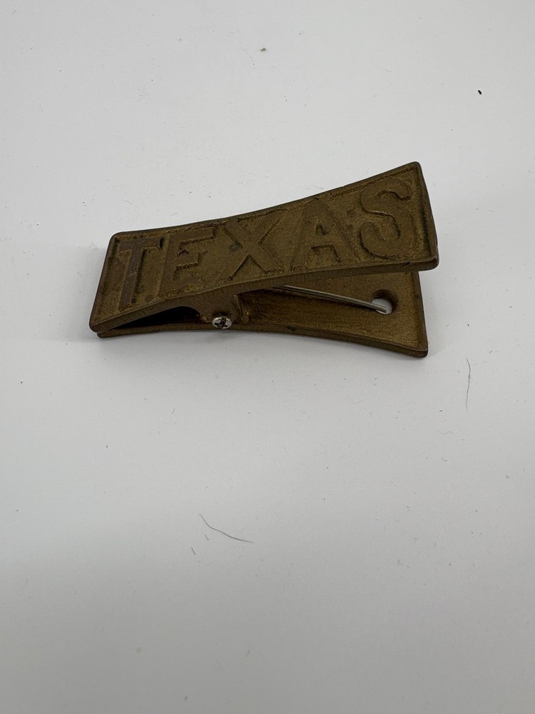 Vintage Texas Bronze Clip