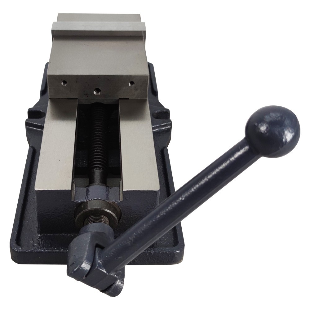 4" QM100 High Precision Angle Fixed Bench Vice Milling Machine Vise CNC Vise