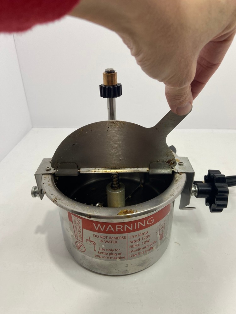🍉 2.5 Oz Replacement KETTLE FOR Nostalgia KPM508 Popcorn Maker WORKS EUC