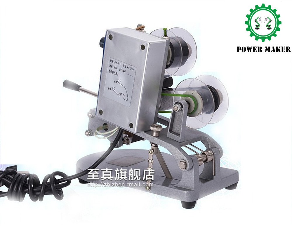 DY-8 Manual Hot Foil Stamp Date Coder Label Printer Ribbon Coding Machine