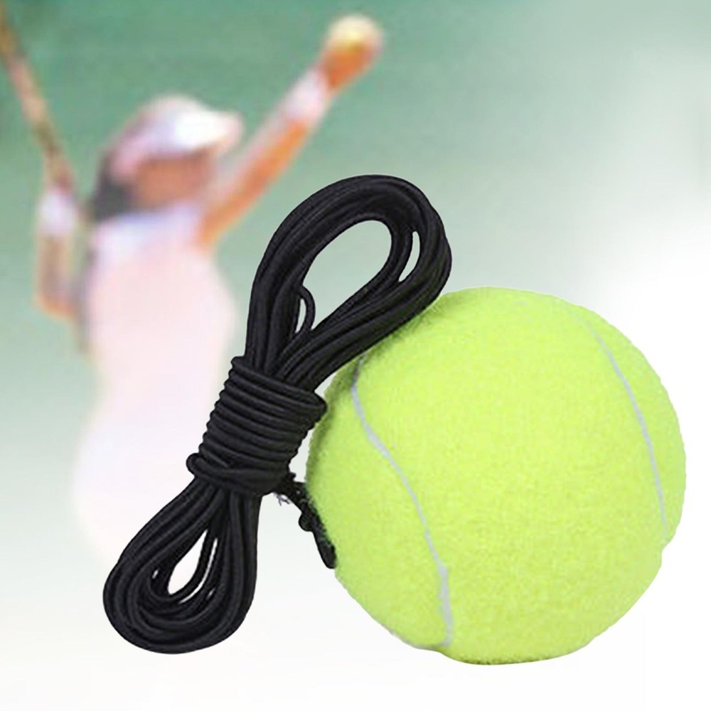 Tennis Trainer Ball with String, Tennis Training Ball with String Durable Easily
