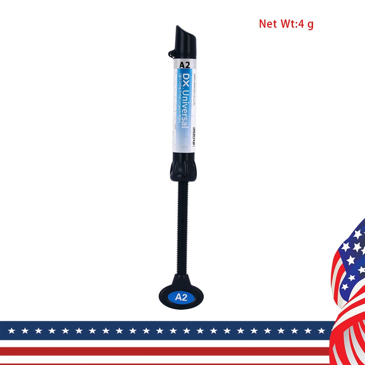 Dental Universal Light Cure Composite Resin A2 /Etching Gel/Bonding Adhesive Kit