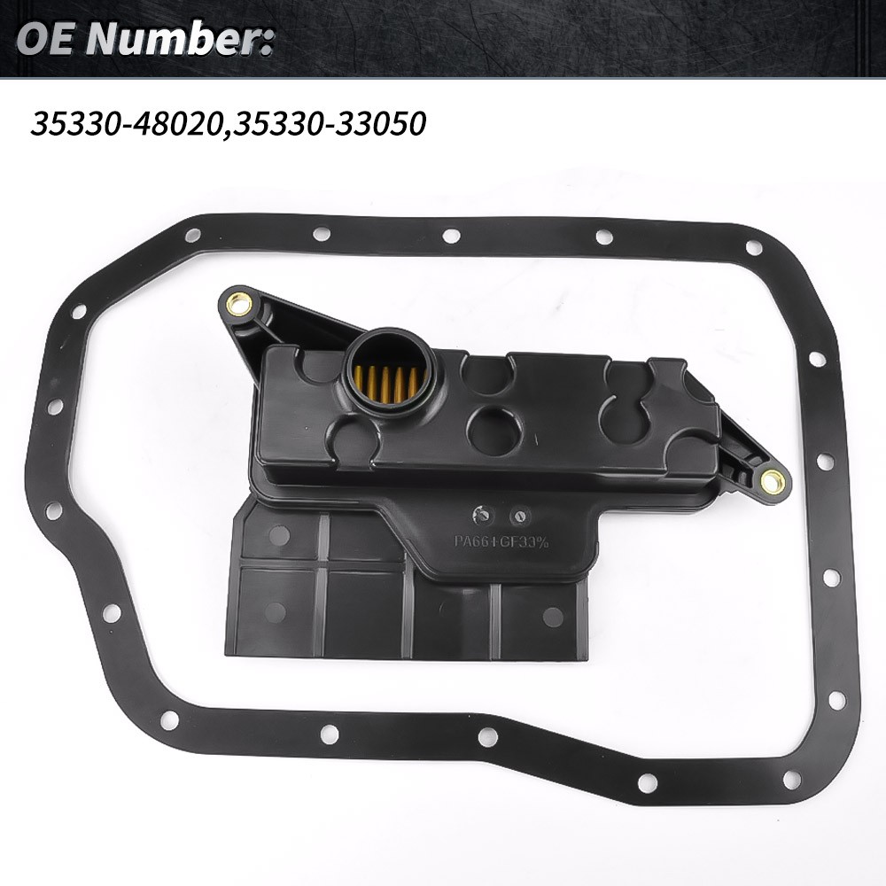 For Toyota Lexus Transmission Oil Filter Kit 35330‑48020 3.5L with Gasket Seal