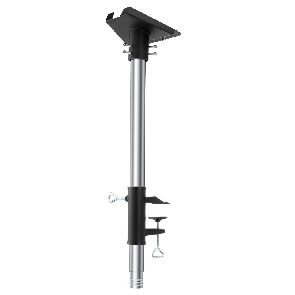 RV Ladder Pole Mount Kit,10ft Adjustable Stainless Steels Bracket with Hardware