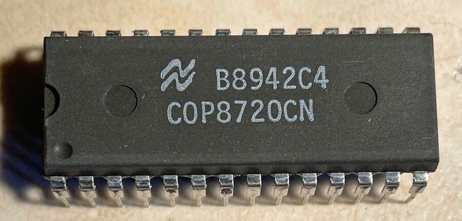 National COP8720CN COP8720 Single Chip MicroCMOS Microcontroller - NOS
