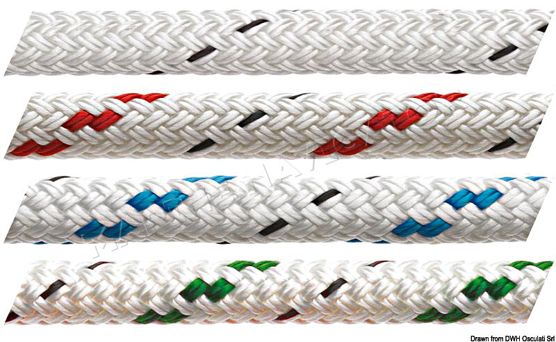 Marlow Doublebraid Line Blue 8 mm