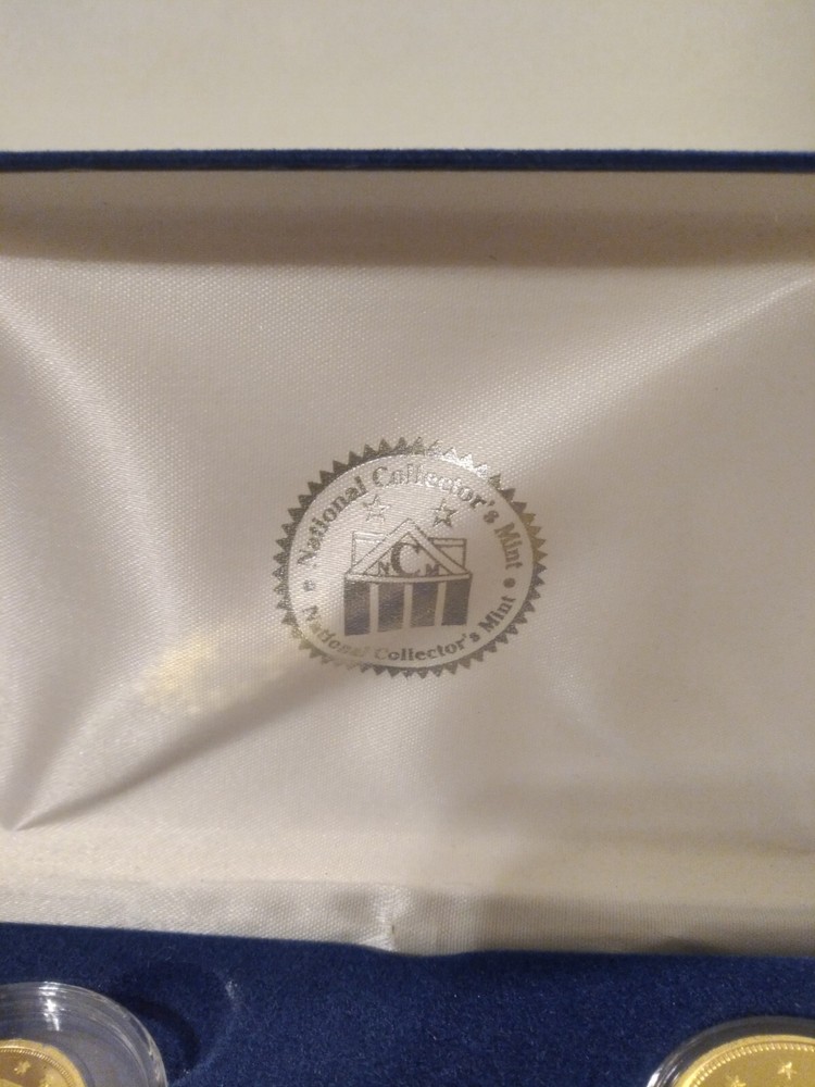 CC GOLD TRIBUTE PROOF 3 COIN SET