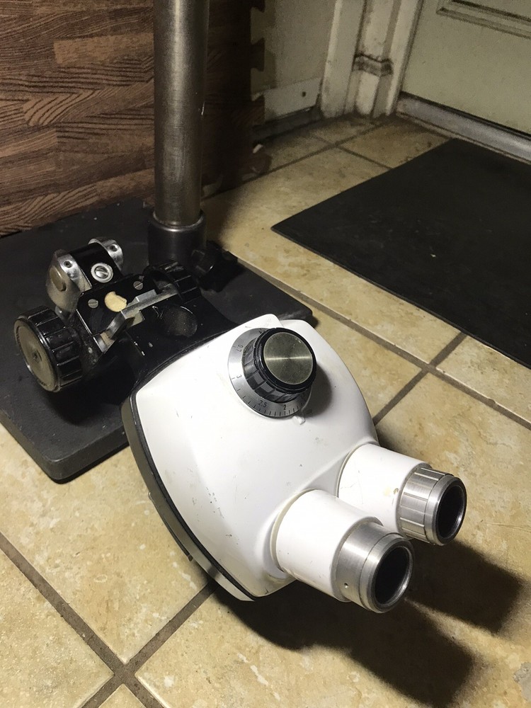 RARE McBain Microscope Head With Original Mount (Great Condition)