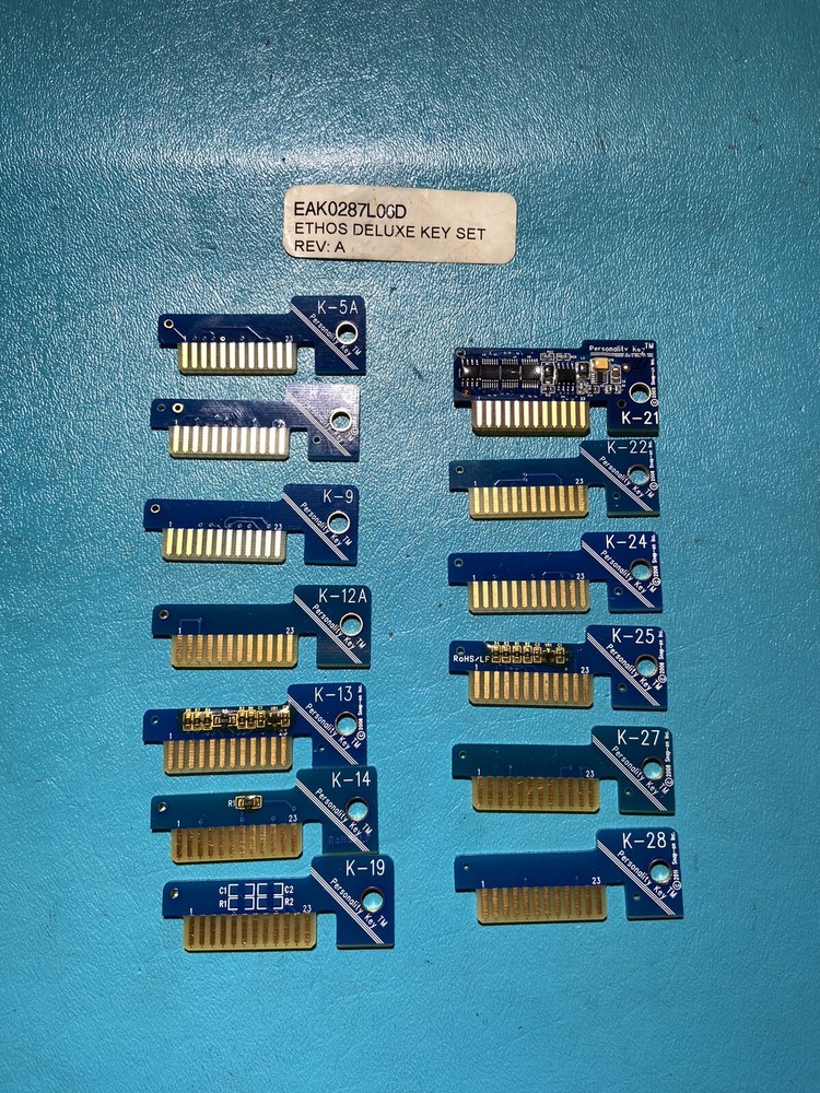 Snap On Ethos Deluxe Key Set A - EAK0287L06D