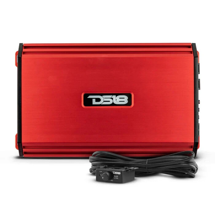 DS18 Select Class D 1-Channel Monoblock Amplifier 3500 Watts RMS - Red