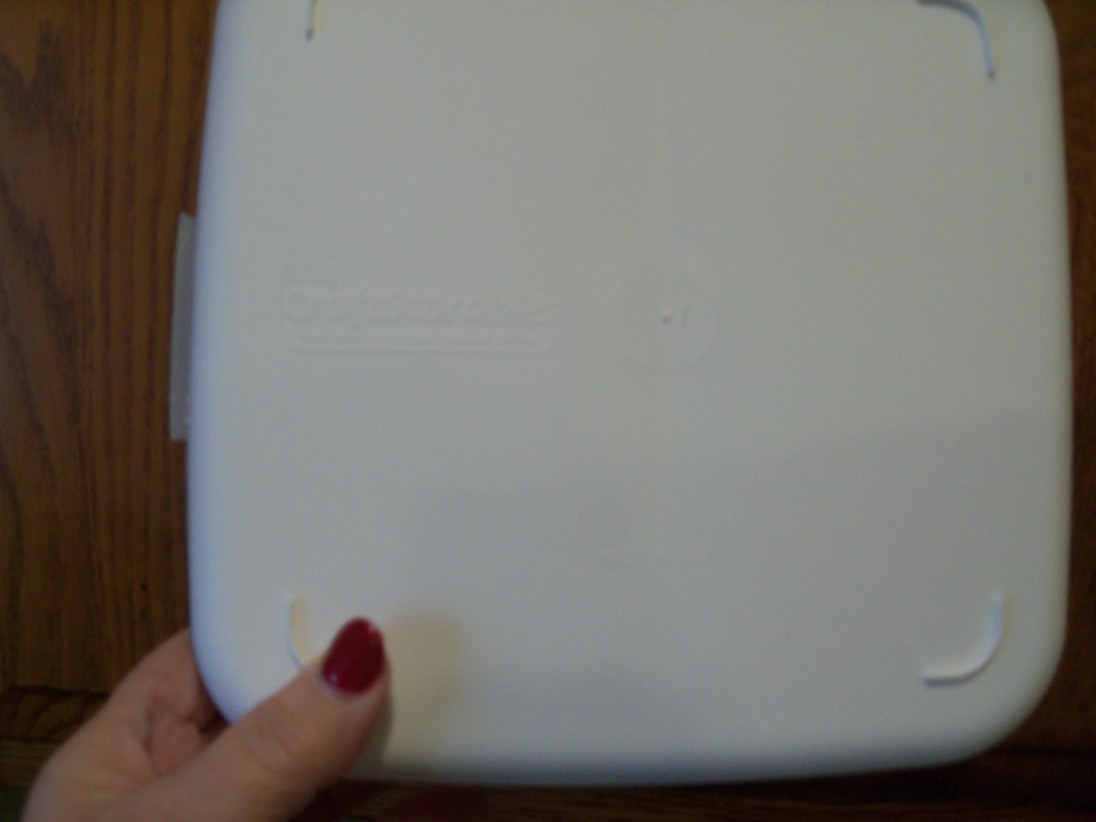 5 Eagle Craftstor Craft storable Square Divided Tray Storage Craft Bin Container