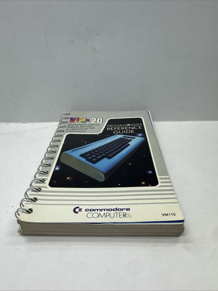 VIC-20 Programmer's Reference Guide Commodore Spiral Bound Vic20 Schematic