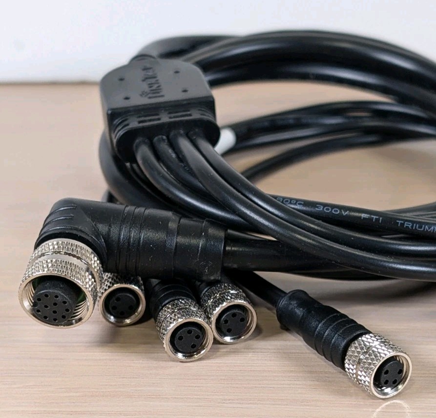 LinkTap One-Inch Flow Meter & Connection Cable 4-Zone Wireless Valve Controller