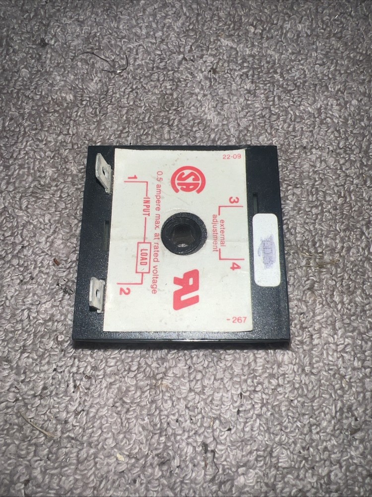 SSAC Solid State Timer, One Second, TAC1411, 10A, 120VAC, 0.5A