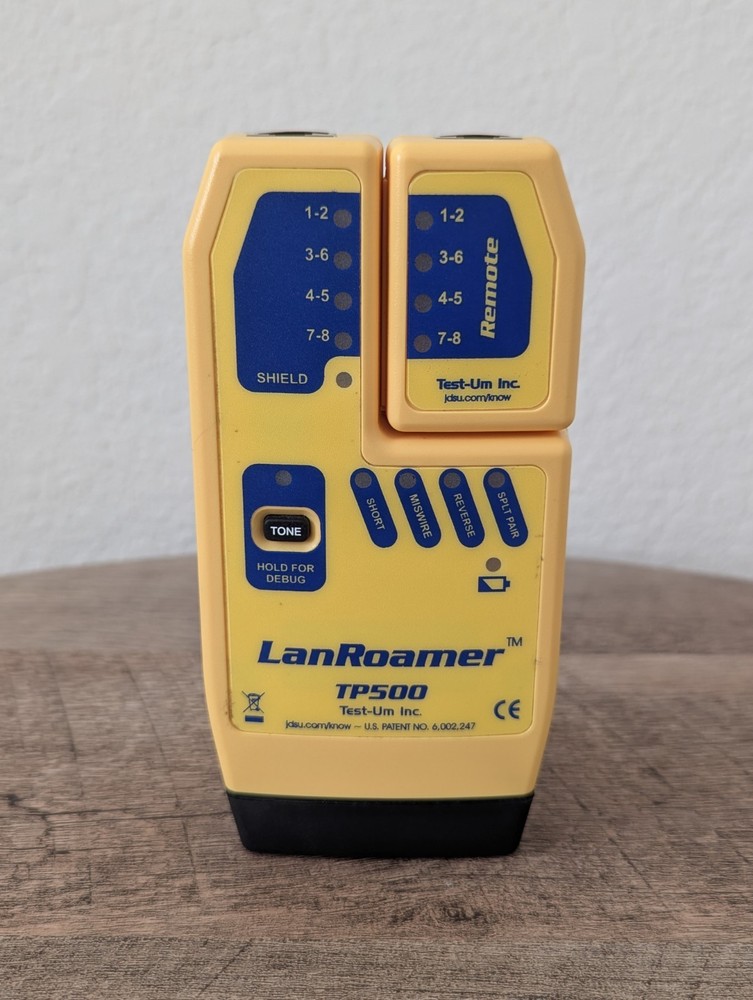 LanRoamer TP500 CAT5 Cable Tester (Tested )