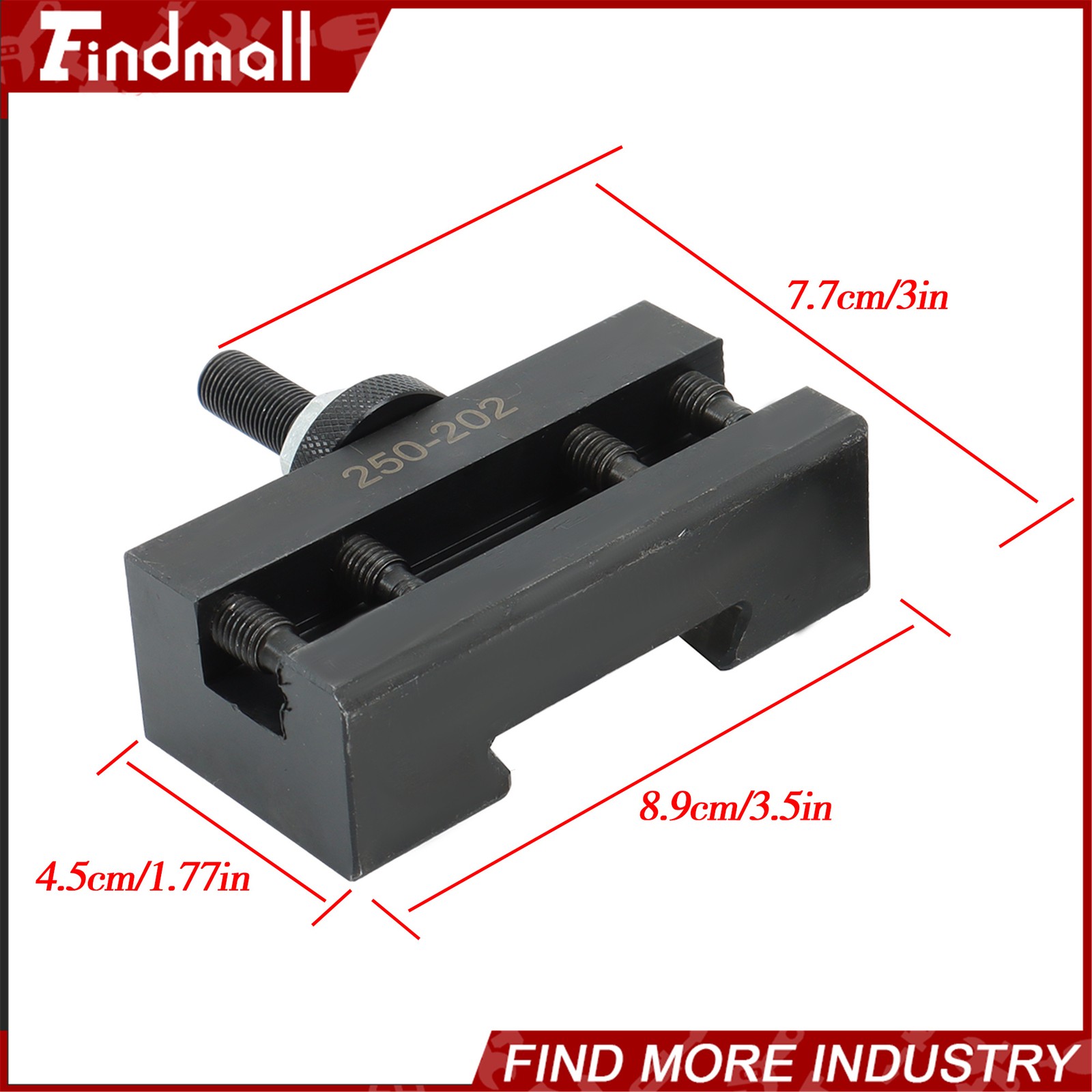 Findmall BXA Tool Post Tool Holder 4 Pc For 250-201 250-201XL 250-202 250-202XL