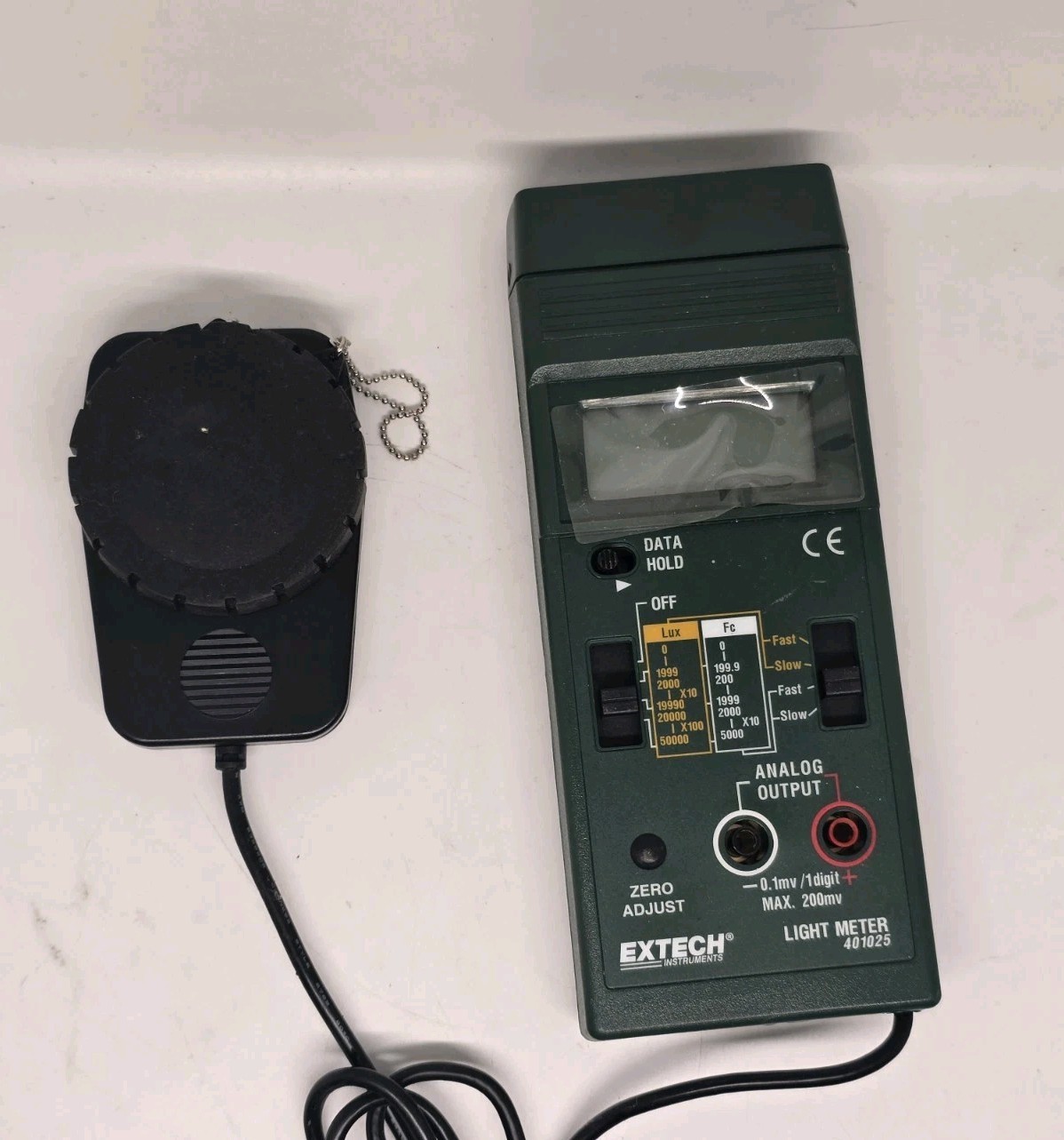 EXTECH 401025-NIST LightMeter,  +/-5%Light ACC", FullSize, 485F12 EXTECH 401025-