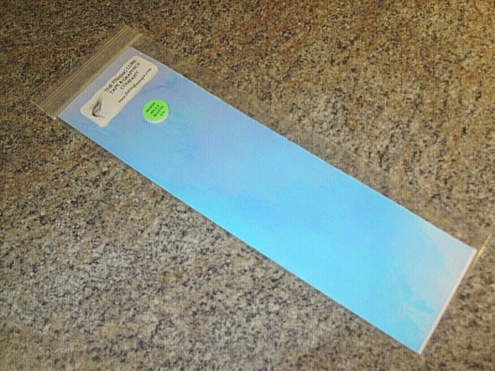 NEW!!! GLOW UV Fishing Lure Tape 3" x 12" 2 PK Free Lure Tapes!