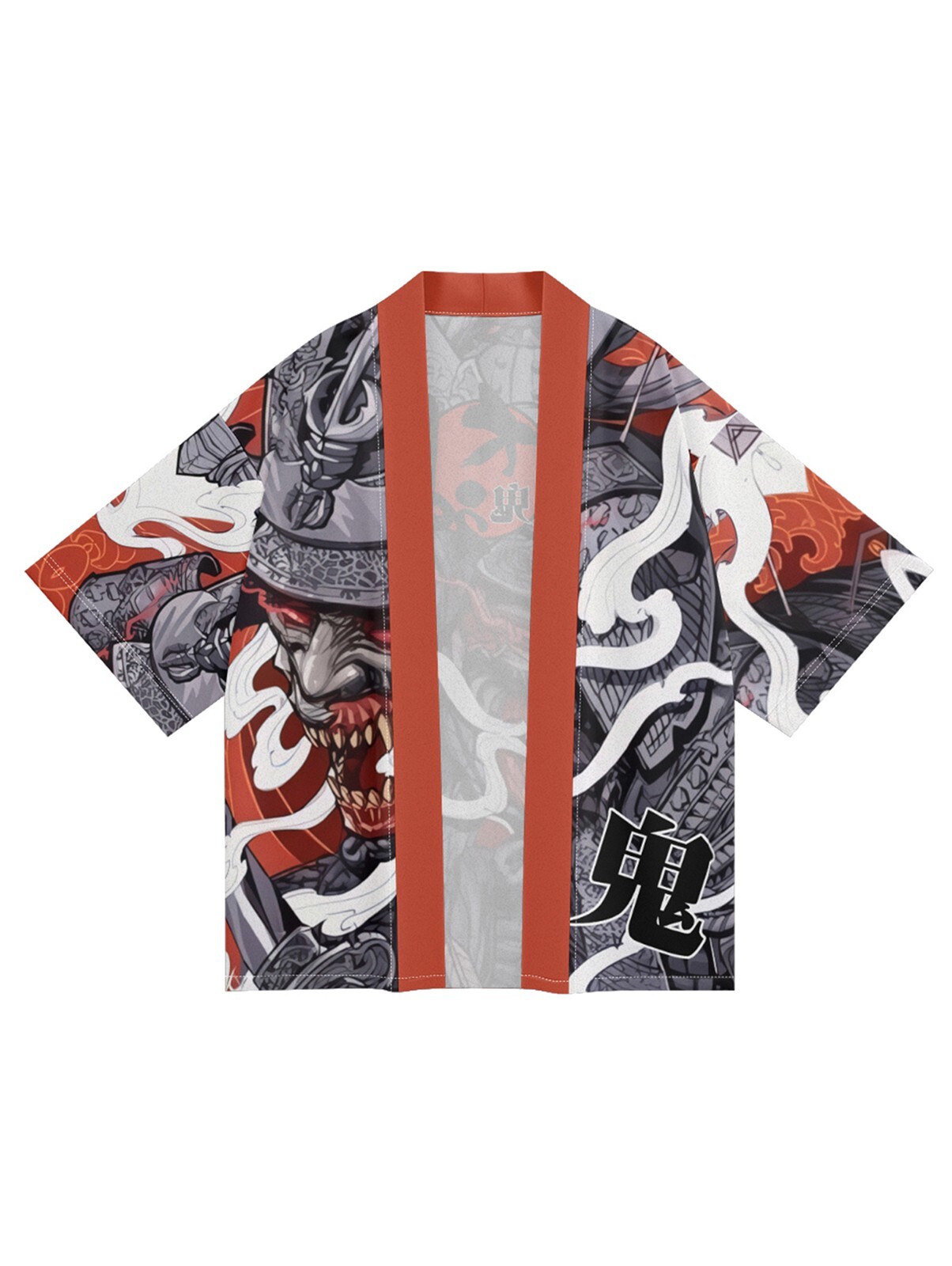 Niepce Men's Japanese Streetwear Kimono Lightweight Printed Cardigan