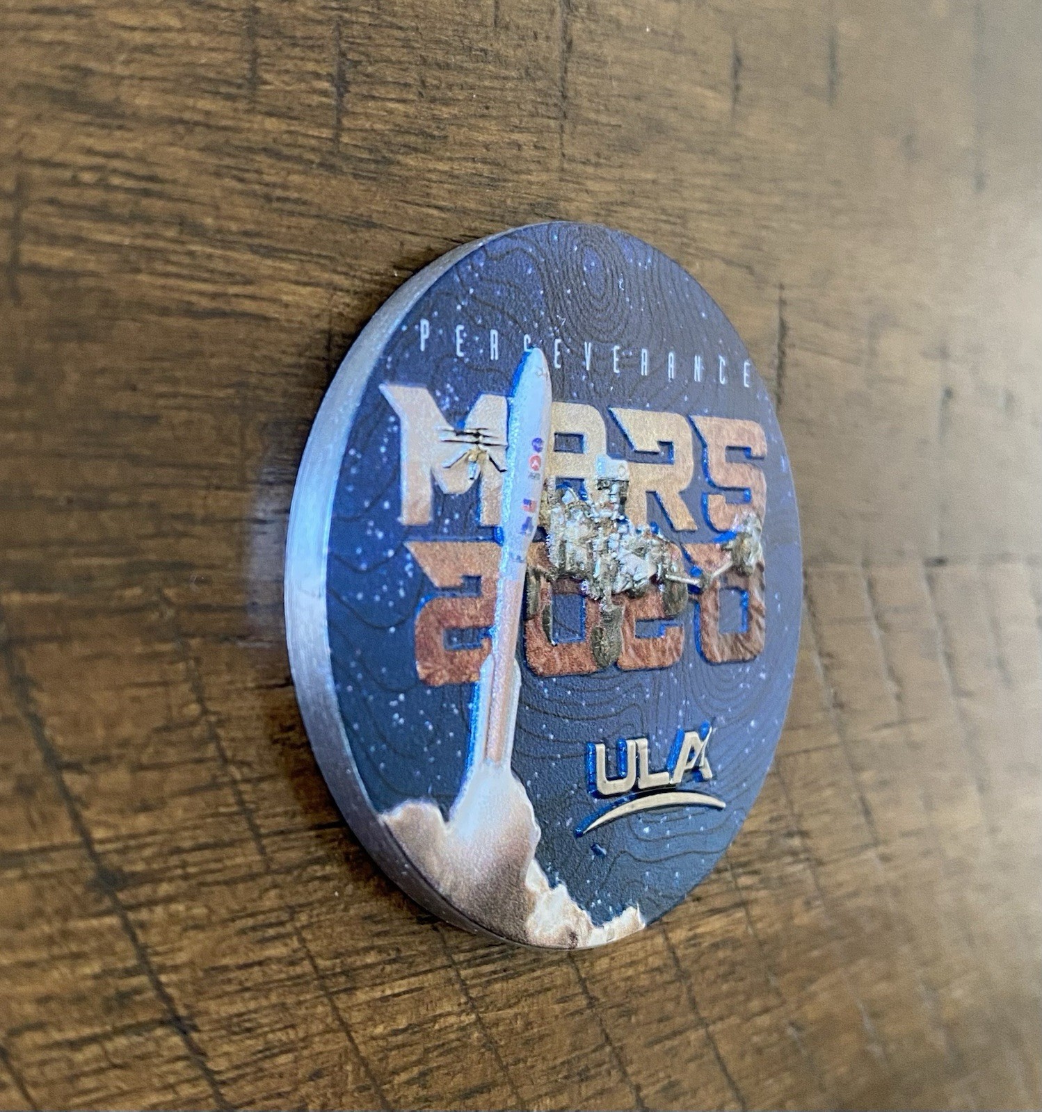 ULA Atlas V Perseverance Rover Mars 2020 Mission Coin 7/30/2020