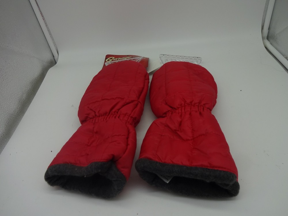 2  Pack SaddleBred Garage Ice Scraper Red Durable Scraper Blade Warm Interior RT