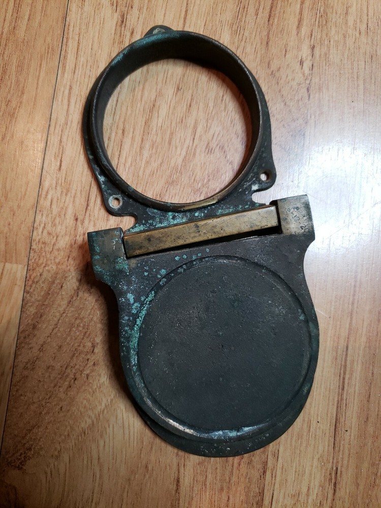 Vintage Brass Horseshoe Shaped Door Knocker