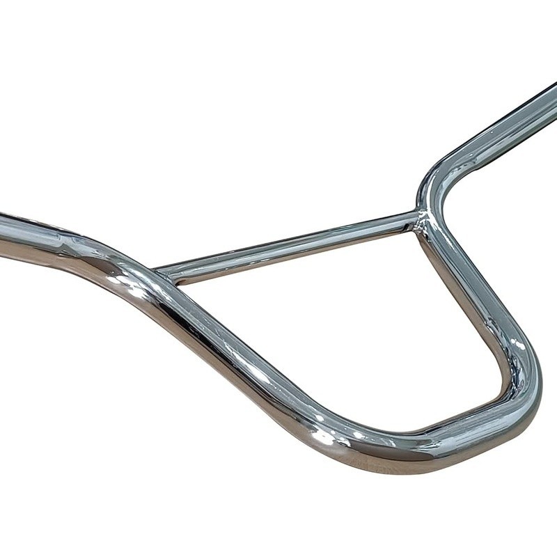 Handmade Chrome Handlebar Front Baskets Durable Steel Easy Install Compatible US