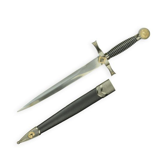 Masonic Decorative Dagger Symbolic Masonerry Collector’s Piece Blade Handle Gift