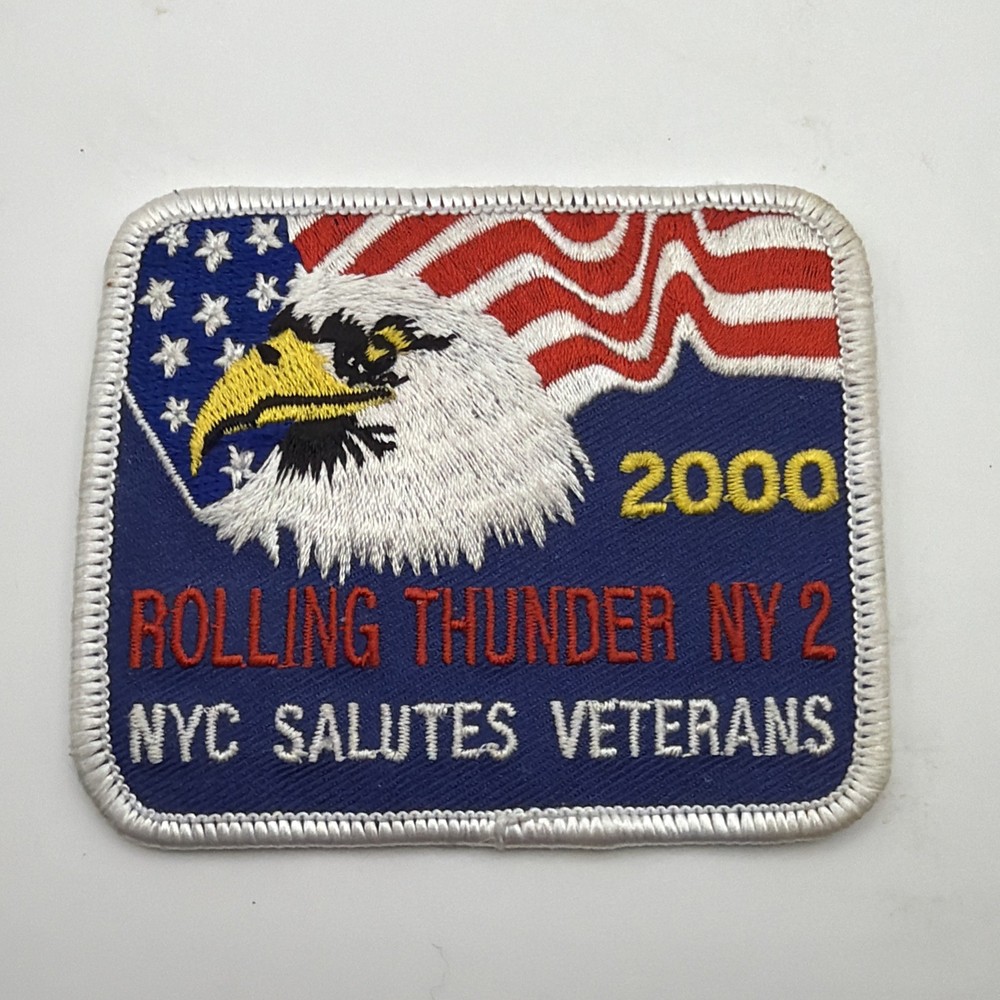 Rolling Thunder NY 2, NYC Salutes Veterans Patch